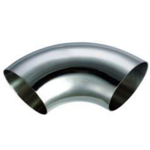 Stainless Steel Elbow Fittings - 90 Degree & 45 Degree, Welding Connection - Durable Silver Metal Finish