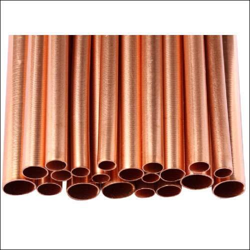Copper Tubes - 4-150 mm Thickness, Round Shape | Distinctive Copper Color, Durable and Versatile for Various Applications