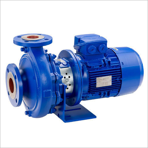 Close Coupled Vacuum Pumps - Mild Steel, Blue | Single Stage Electric, Up to 220 m3/h Flow Rate, Durable and Anti-Corrosion