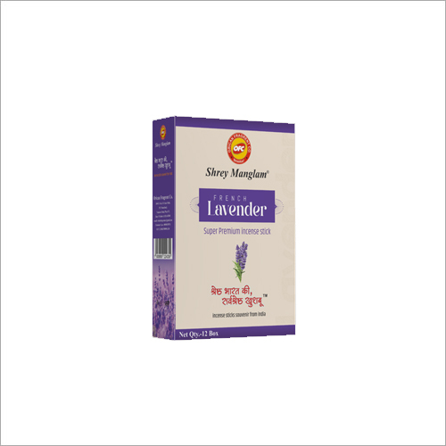 भारतीय फ्रेंच लैवेंडर सुपर प्रीमियम अगरबत्ती