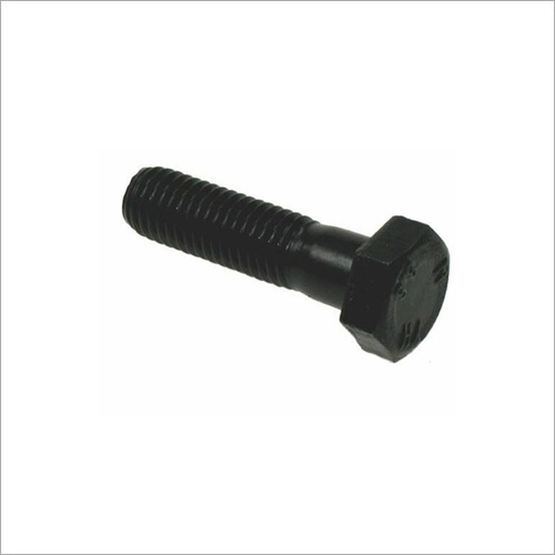 High Tensile Steel Hex Bolt Black - Size M10 - M50, Grade 8.8, 12.9, 10.9 | Half Threaded, Black Oxide Coating, Industrial Use