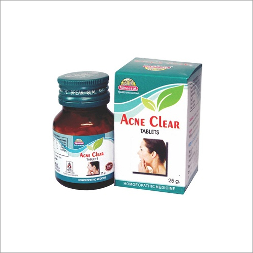 100% Safe 25 Gm Acne Clear Tablets