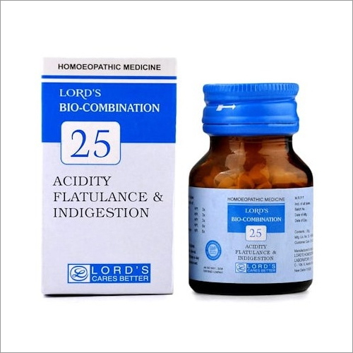 Bio-Combination 25-Acidity Flatulance And Indigestion Room Temperature