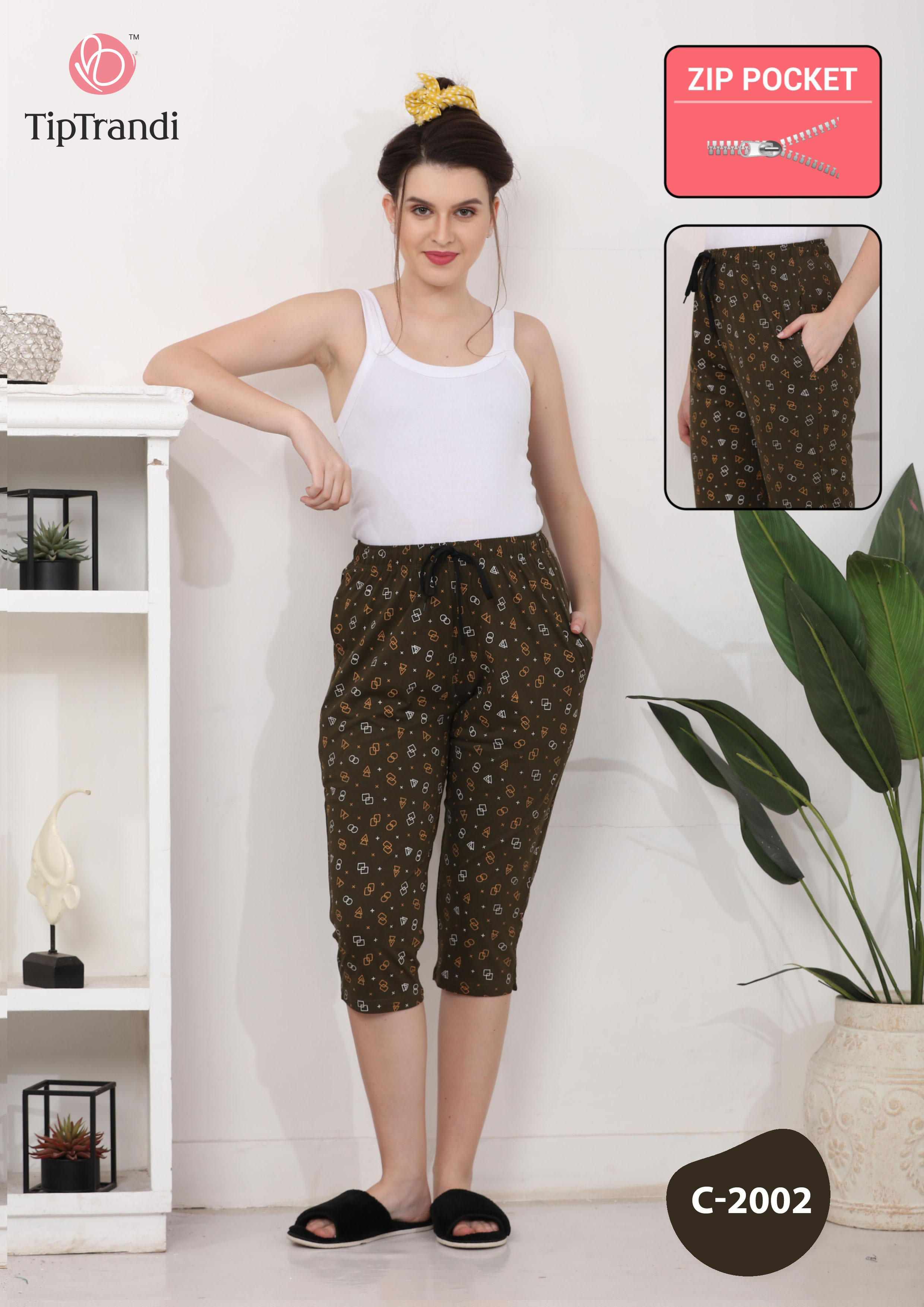 Cotton Separate Capri