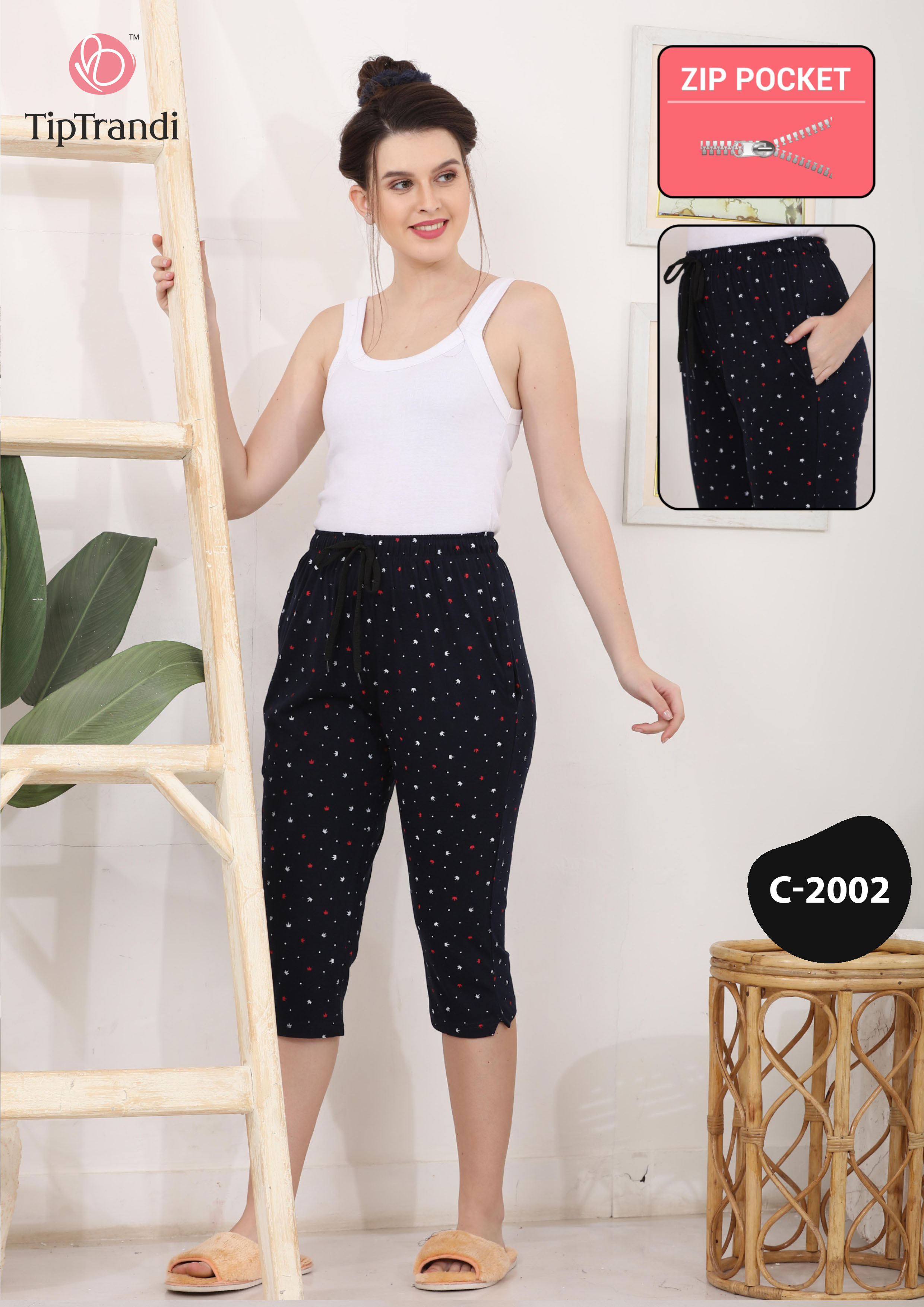 Cotton Separate Capri