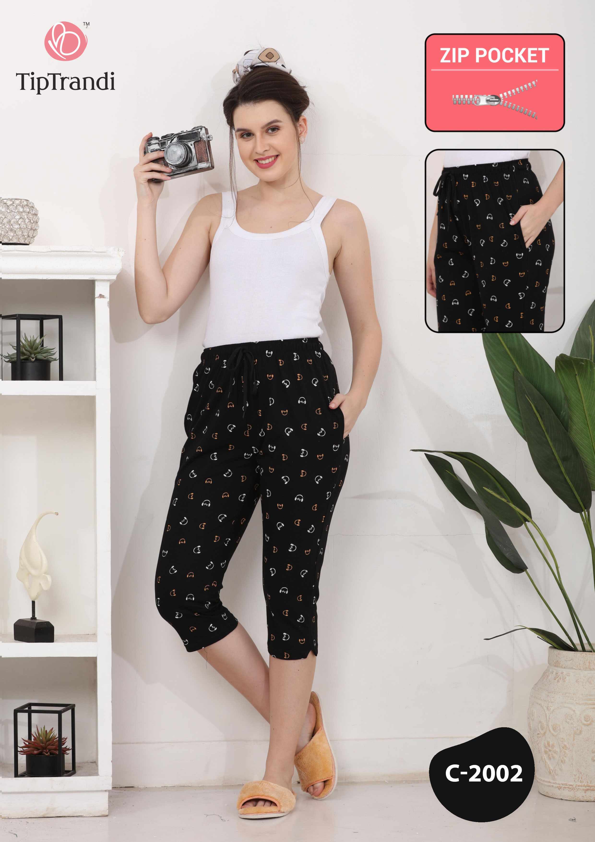 Cotton Separate Capri