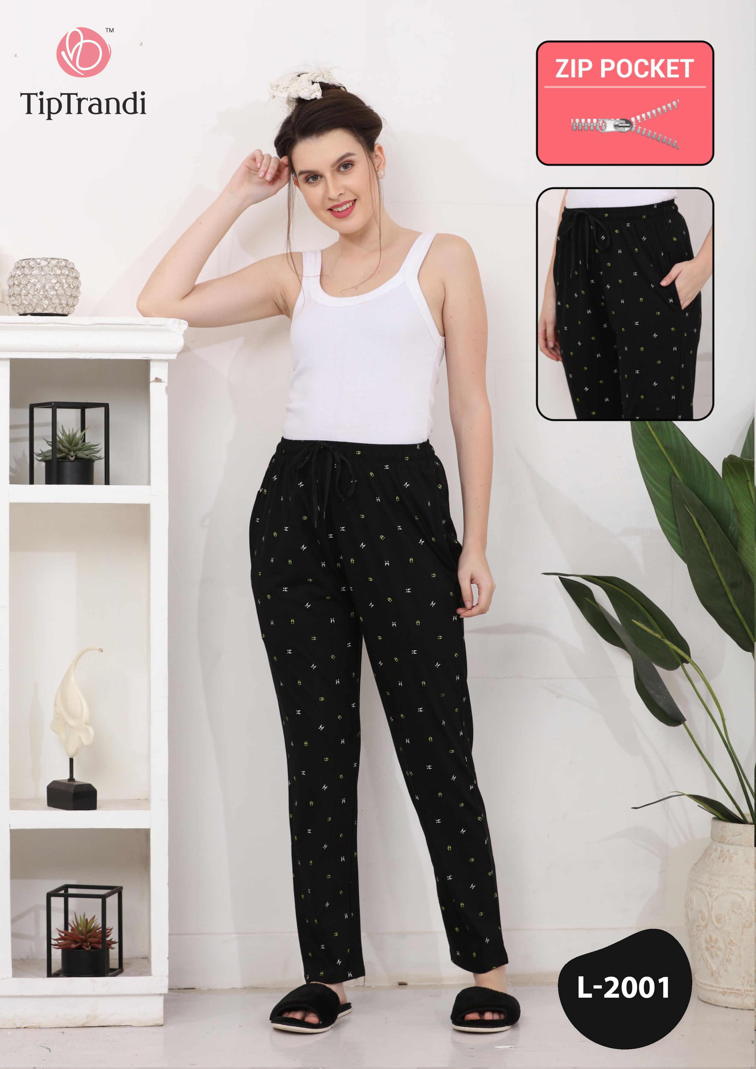 Cotton Separate Long Pant