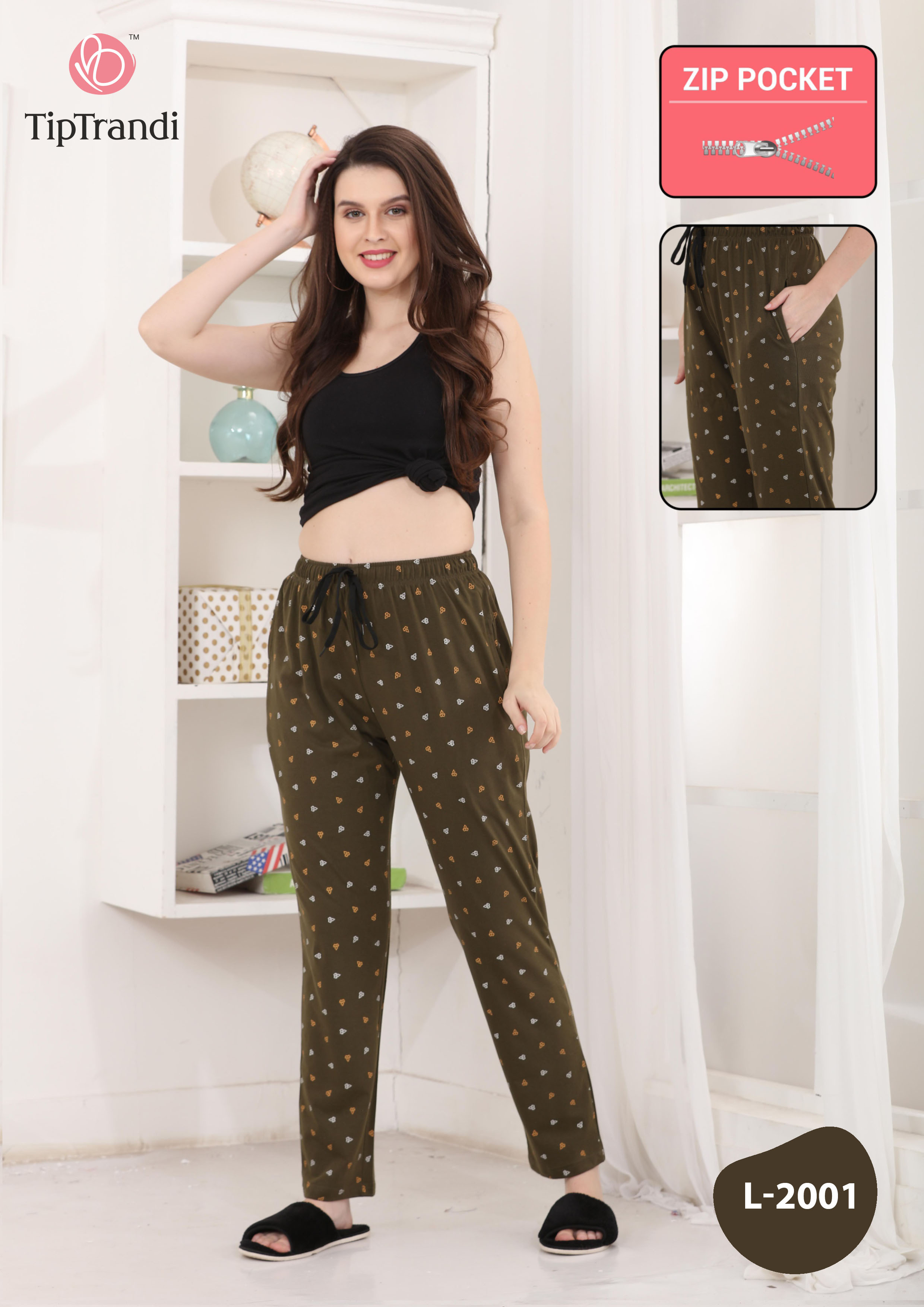 Cotton Separate Long Pant