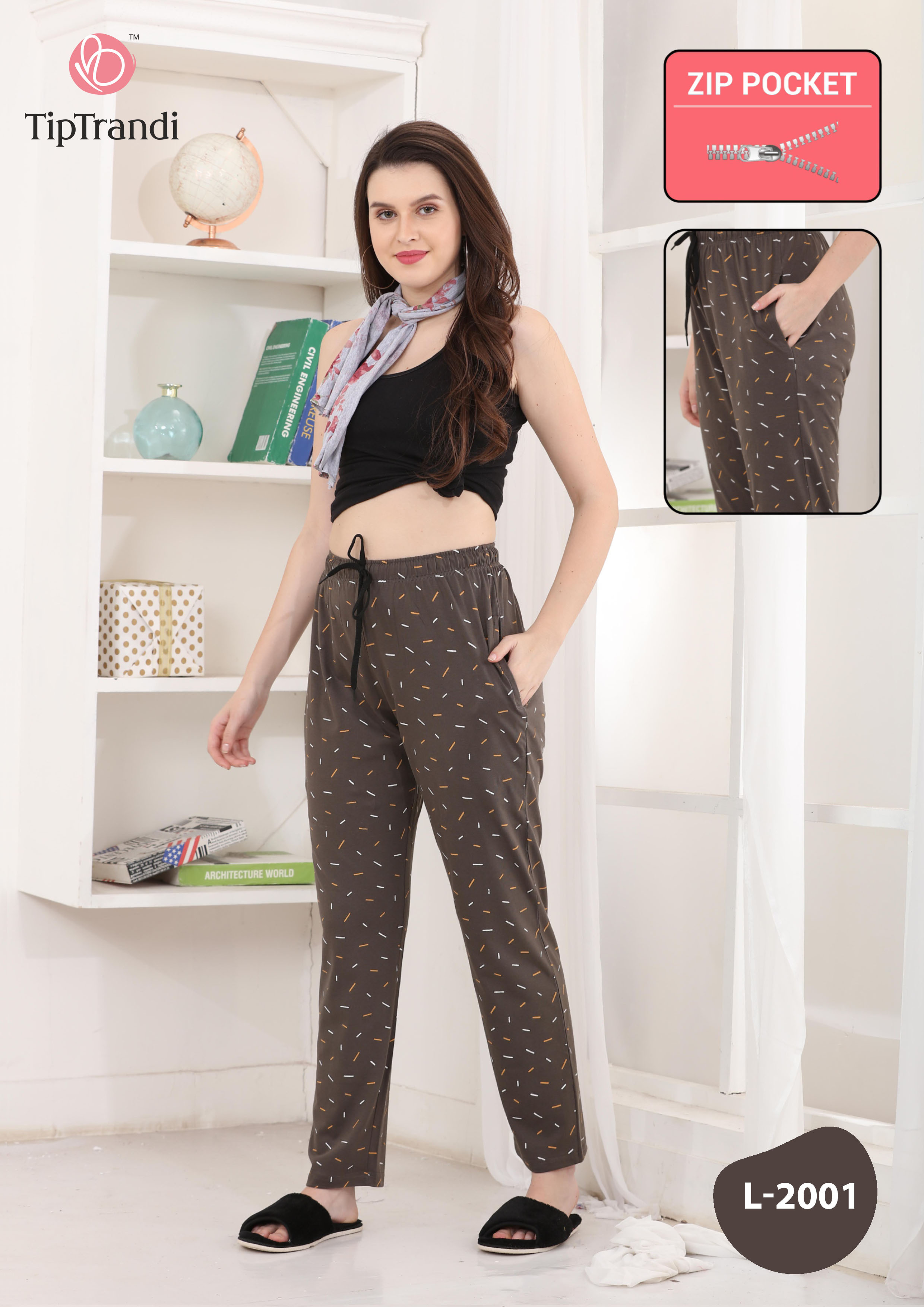 Cotton Separate Long Pant