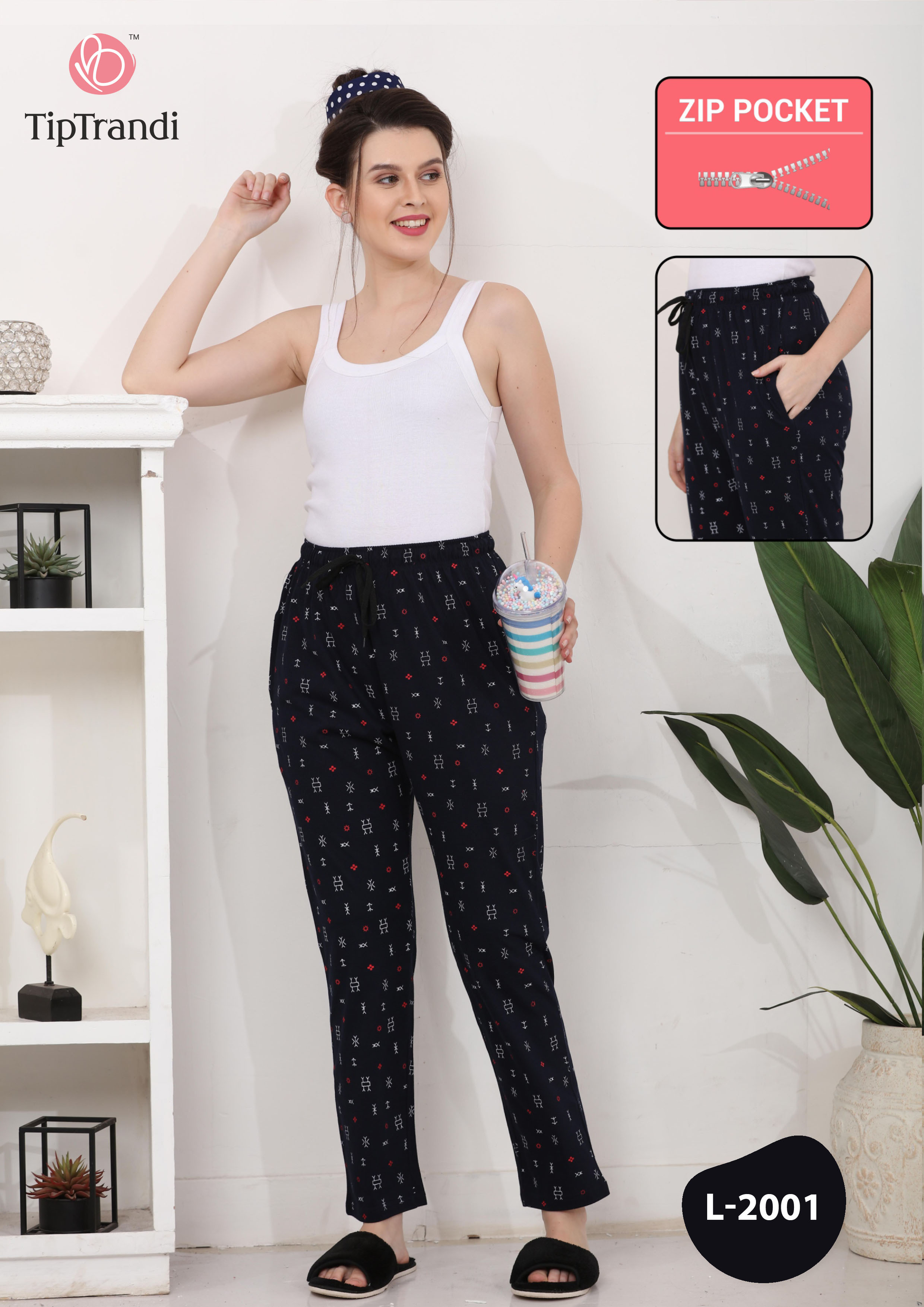 Cotton Separate Long Pant