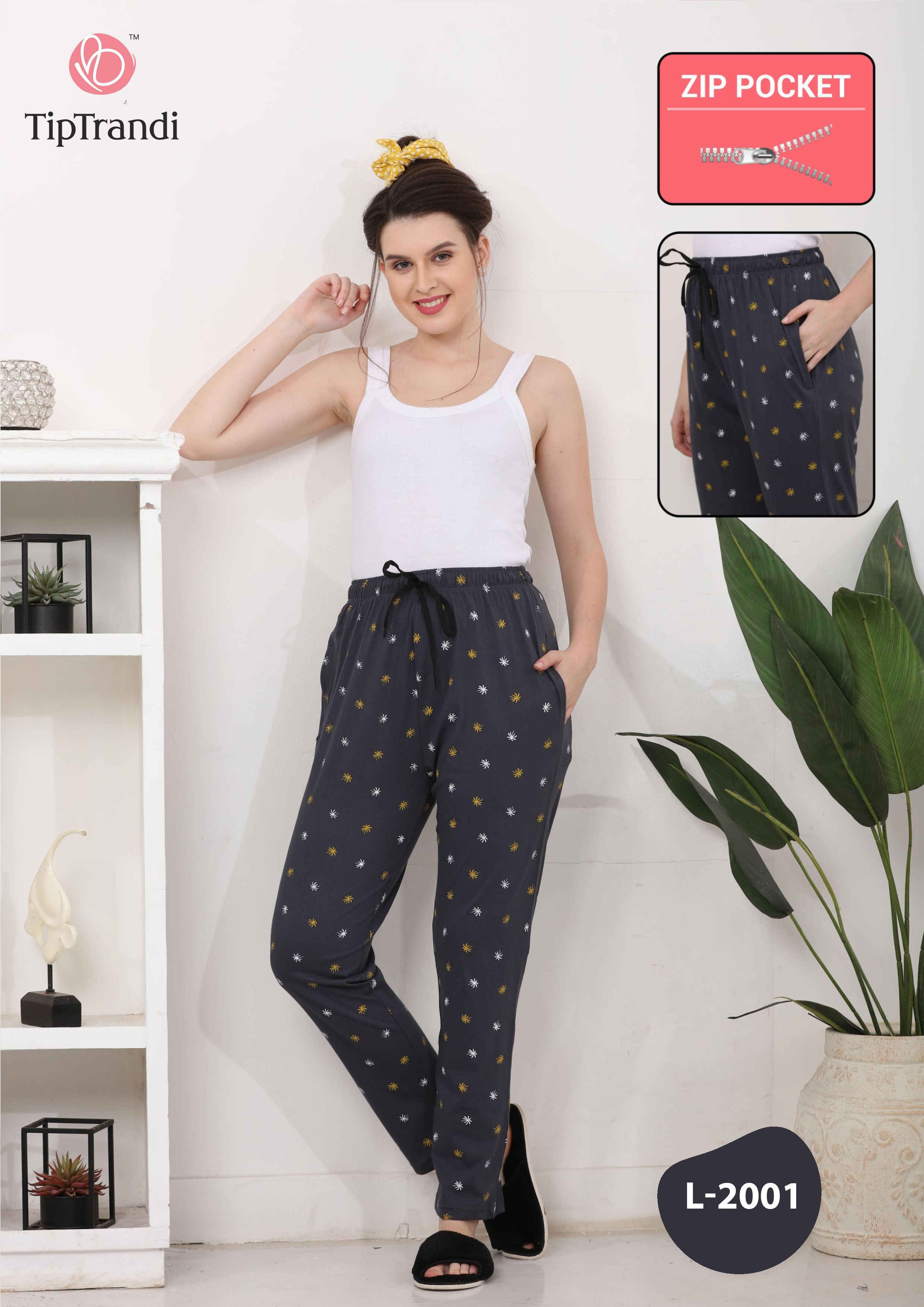 Cotton Separate Long Pant