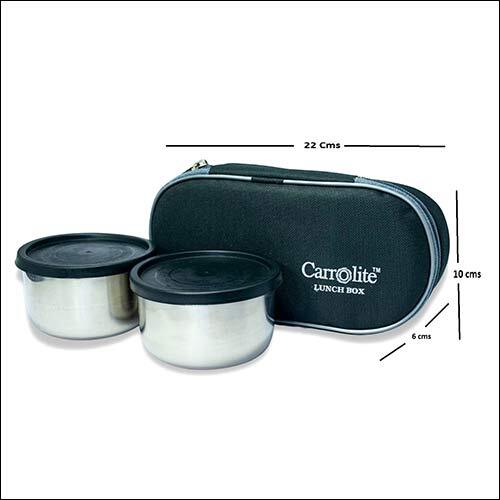 मैटी 2 एयर टाइट कंटेनर लंचबॉक्स 400 एमएल 6 रंग