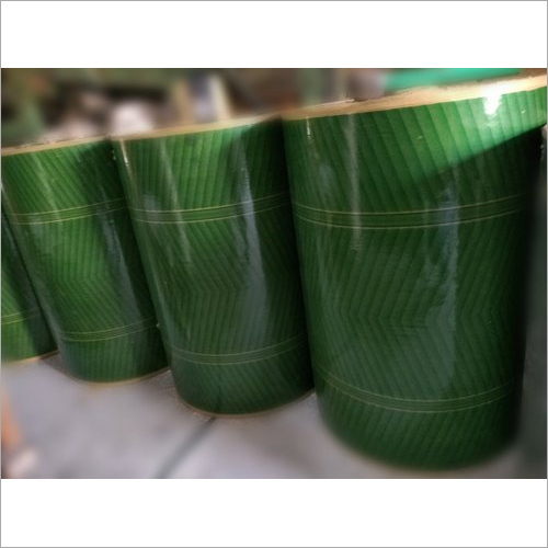 Green Banana Leaf Plate Raw Material - GSM 120, Customized Size, Ideal for Commercial Paper Plate Making