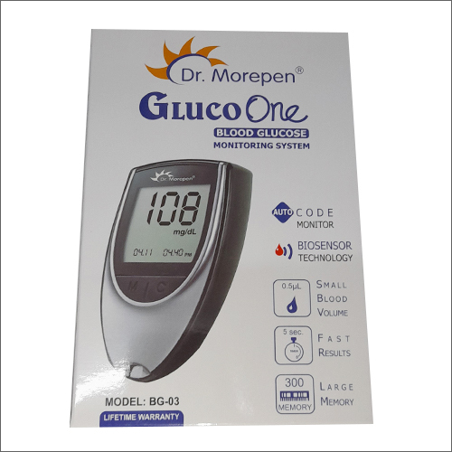 Digital Blood Glucose Monitoring System - Plastic Material | Medical Application for Accurate Diabetes Management