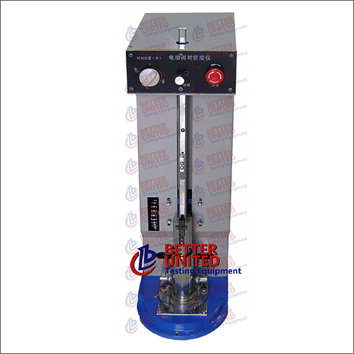 Electric Relative Density Testing Apparatus - Metal Construction, Blue-white | Semi-automatic Operation, Electric Power Supply, Designed For Determining Relative Density Of Free-draining Soils