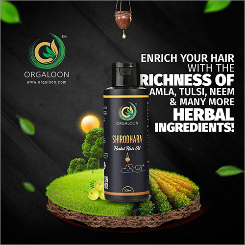 100 Ml Shirodhara Herbal Hair Oil