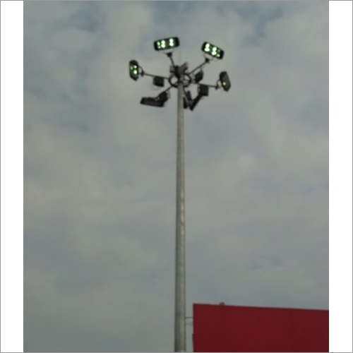 Silver 16 Mtr High Mast Pole
