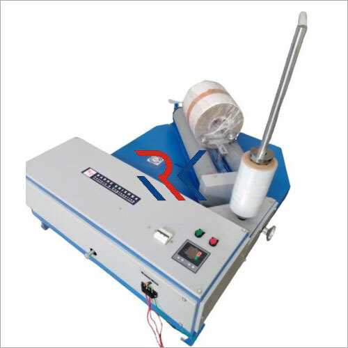 Stretch Film Wrapping Machine - Mild Steel, 15000x12000x1000mm, Blue & Grey | 100kg Weight, Automatic Operation, 1-Year Warranty