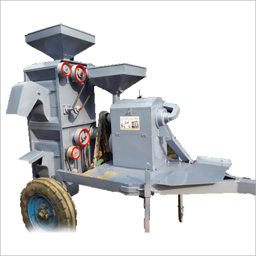 स्वचालित मिनी राइस मिल स्मॉल ट्रॉली सेट