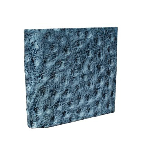 Mens Blue Leather Wallet - Artificial Leather, 2 Cash Compartments, 6 Card Slots | Chic Ocean Blue Design, Flip Closure, Durable and Stylish