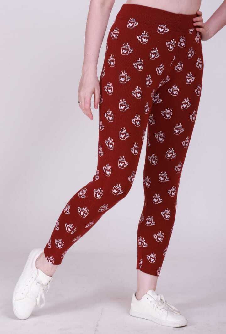 10 Colour Printed Jeggings