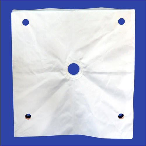 Filter Press Cloth - PP/Mono Filament, 2 MM Thickness, White Color | High Temperature Resistant, Customized Size for Chemical & Industrial Applications