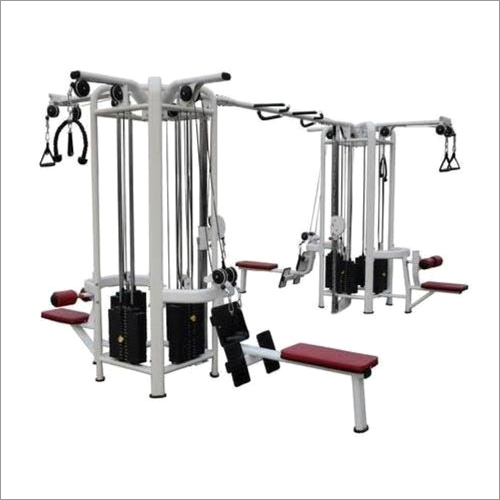 10 Station Multi Gym Machine - Premium Grade Materials, Commercial Use | Adjustable Manual Operation, High Durability and Optimum Performance