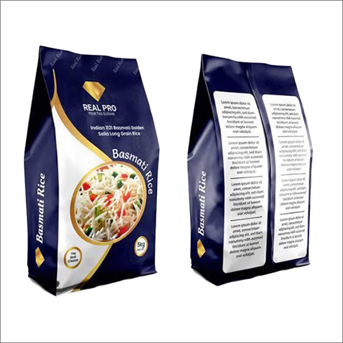 प्लास्टिक राइस पैकेजिंग हैवी ड्यूटी पॉलिएस्टर मल्टीकलर पाउच