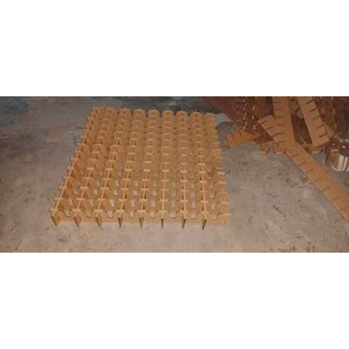 Paper Partition Corrugated Box With Plain Brown Paper(1-1.5 Mm Thickness)