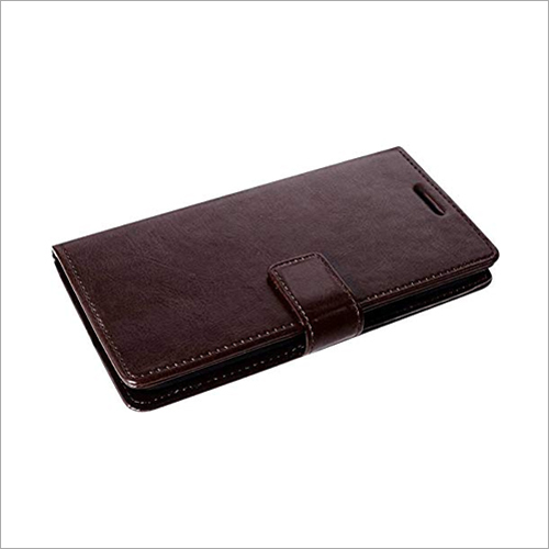 Leather Mobile Flip Cover - Leather, Available In 5 Inch & 5.5 Inch Sizes, Multicolor | Modern Design, Lightweight, Smooth Surface Finish