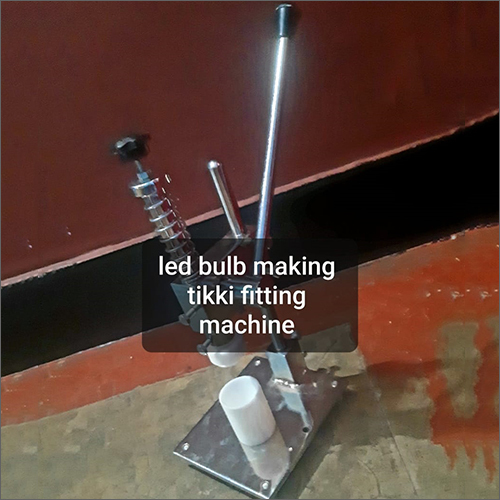 Tikki Fitting Machine - Manual Operation, Painted Surface Treatment | Reliable Performance, International Quality Standards, Warranty Included
