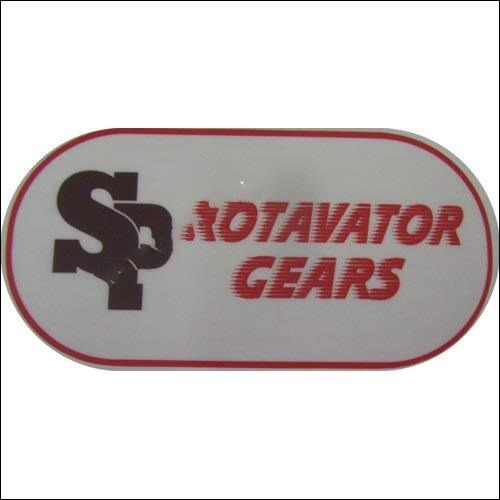 ग्रे पॉलीकार्बोनेट लेबल