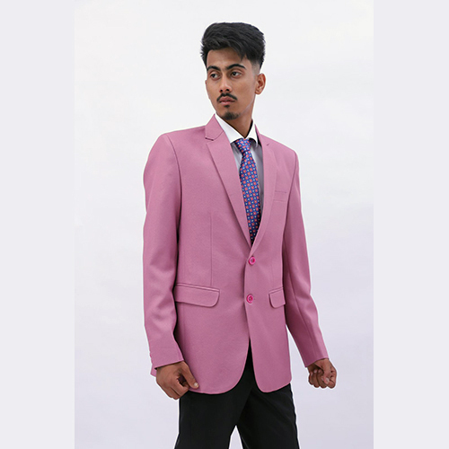 Purple Italian Fabric Blazer