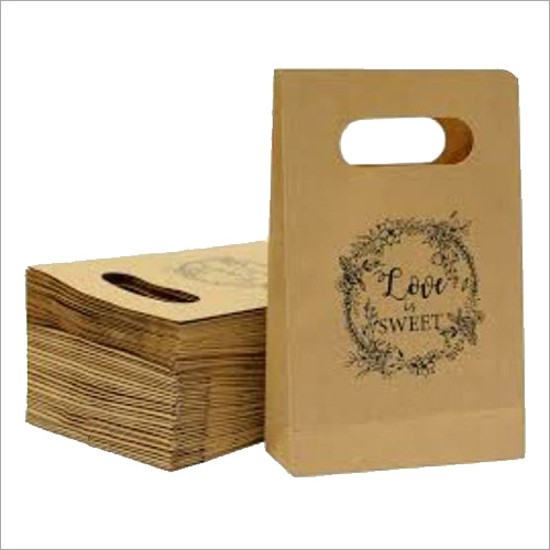 रिसाइकिल करने योग्य ब्राउन क्राफ्ट पेपर बैग