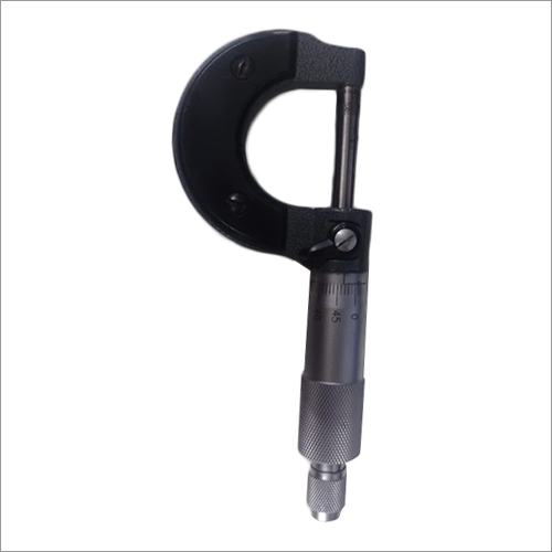 Micro Meter - Mild Steel, 25mm Range | Gray Color, 98.9% Accuracy, Ideal For Industrial Use