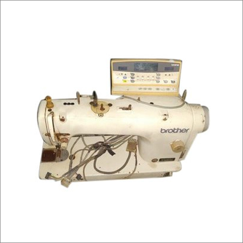 इलेक्ट्रिक ब्रदर ने औद्योगिक सिलाई मशीन का इस्तेमाल किया