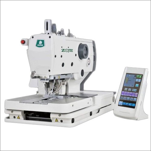 White Zoje Electric Eyelet Machine