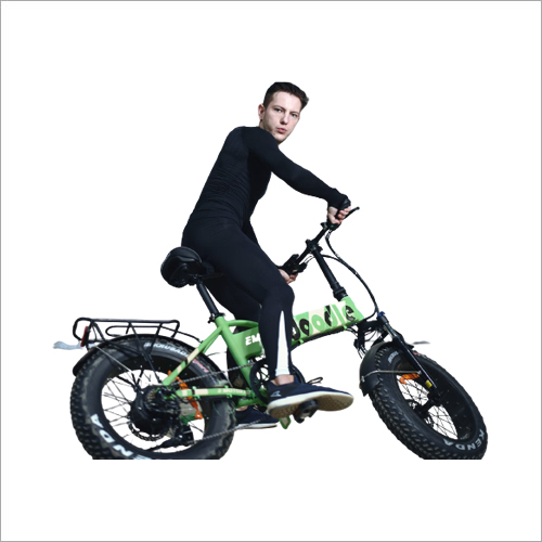Doodle Foldable Electric Bicycle - Aluminum Alloy Frame, 20 Inch Tires, Green | 10ah Battery, Dual Disc Brakes, 3 Inch Lcd Display, 250w Motor