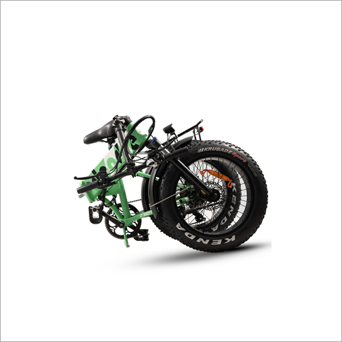Doodle Foldable Electric Bicycle - Aluminum Alloy Frame, 20 Inch Tires, Green | 10ah Battery, Dual Disc Brakes, 3 Inch Lcd Display, 250w Motor
