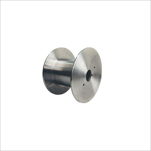 Wire Drum Steel Bobbin - Color: Sliver