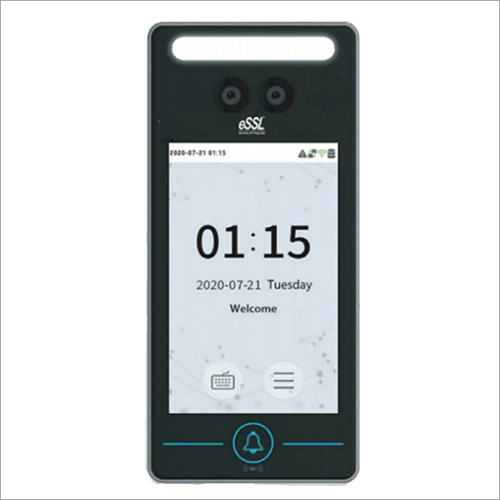 ESSL Venus Biometric - ABS Material, 100x203.3x24.5mm Dimensions | 5-Inch Touch Screen, 6000 Face Capacity, 200000 Transactions, Linux Operating System, Instant Face Recognition
