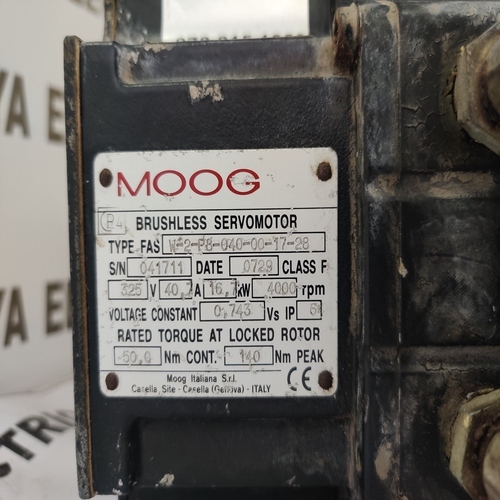 Moog W-2-p8-040-00-17-28 Brushless Servo Motors