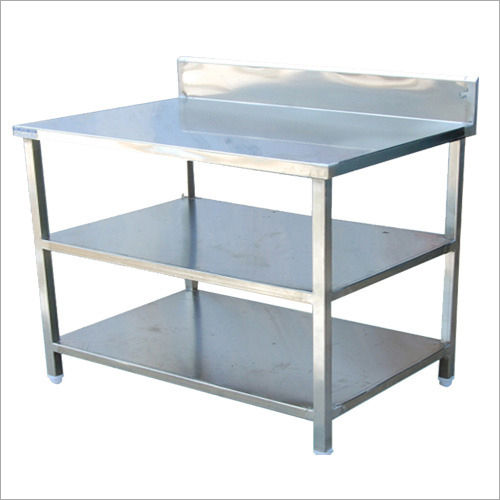 Painted Stainless Steel Working Table