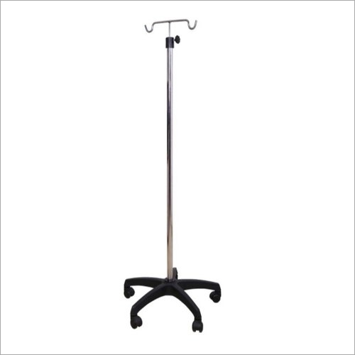 Painted Stainless Steel Iv Stand