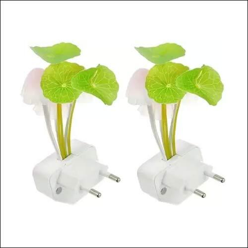 Multicolor Manogyam Mushroom Light Automatic Sensor Night Lamp