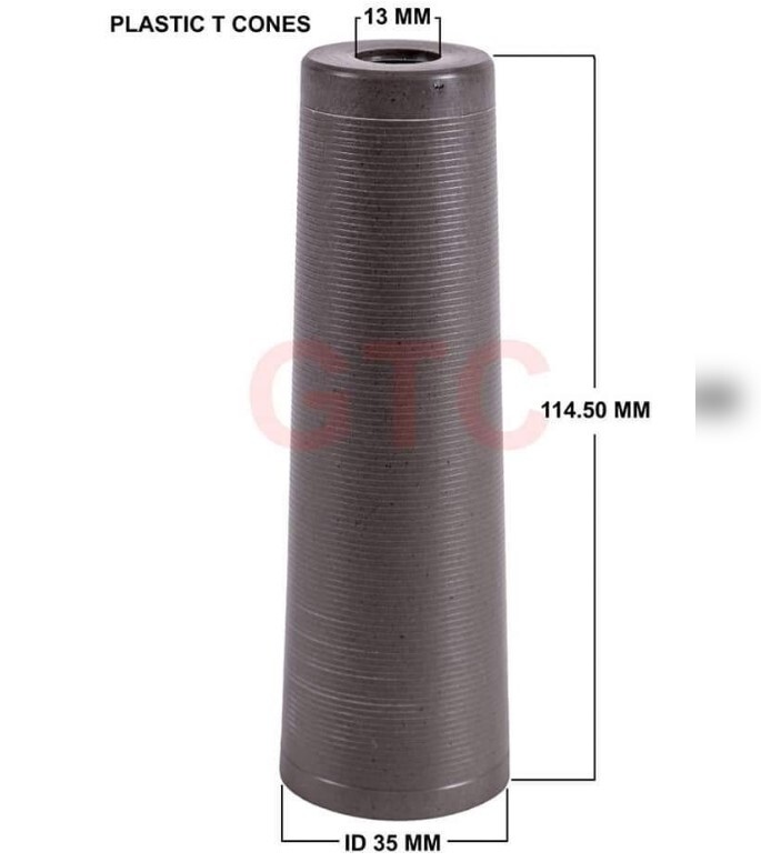 Spun Polyester Thread - 10000 Meter Cone, White Color | Anti-piling, Eco-friendly, High Tenacity, Low Shrinkage