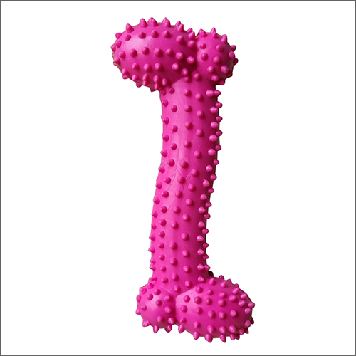 6 इंच ज़िग ज़ैग स्पाइक रबर लेटेक्स सिलिकॉन बोन आवेदन: कुत्ता