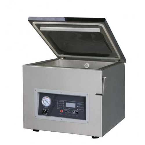 Vacuum Packing Machine - Stainless Steel, Single Chamber, 220V, 750W | Automatic Digital Control, Variable Capacity, Compact Design, Heat Sealing