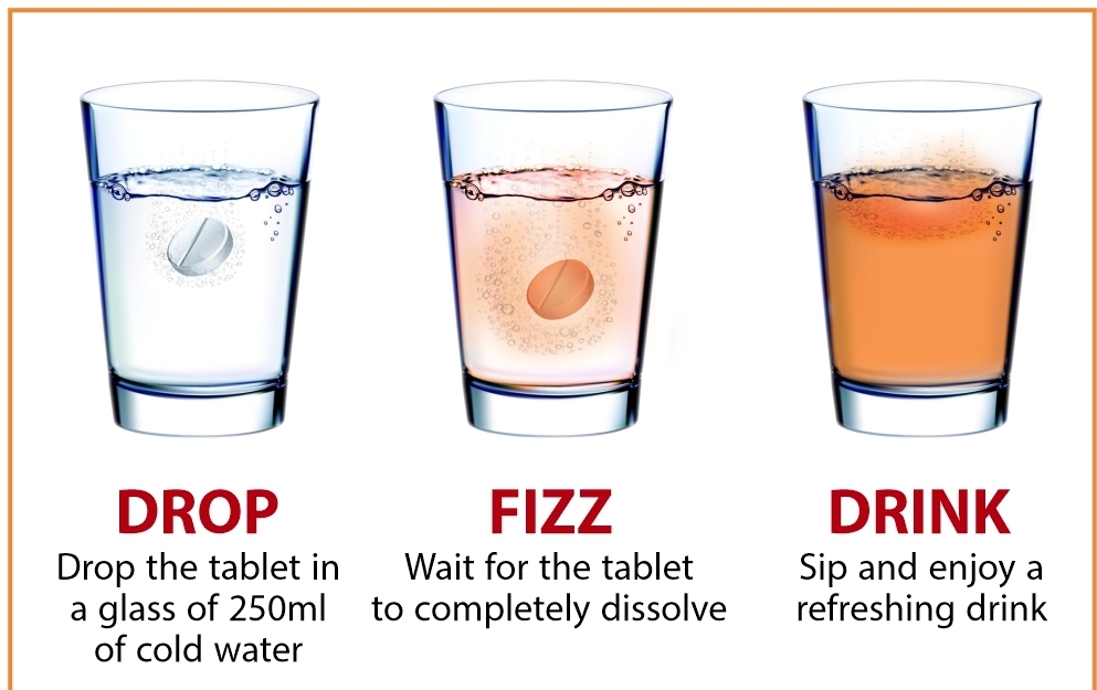 Calcium Effervescent Tablets - Drug Type: Health Supplements
