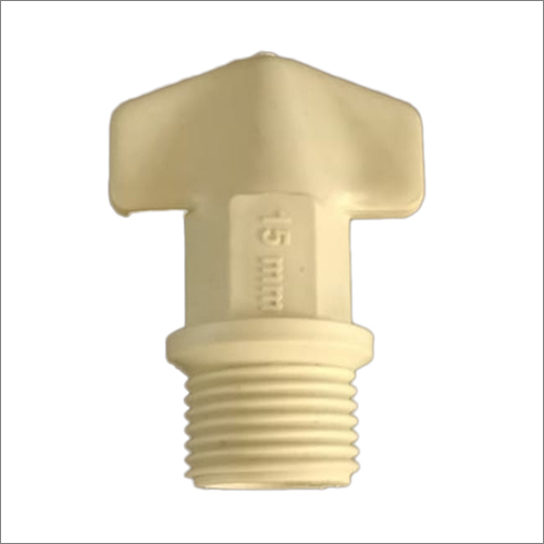 Butterfly Plug - High-grade Pvc, 15 Mm Size, Cream Color | Toggle Anchors Wing Style, Polished Surface, Easy Installation